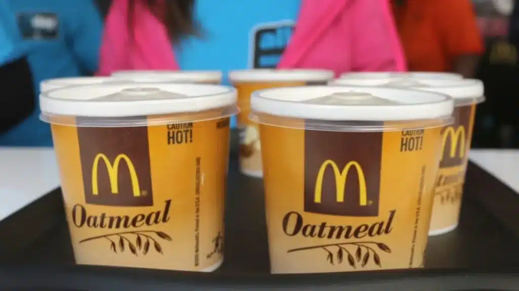 McDonald's oatmeal