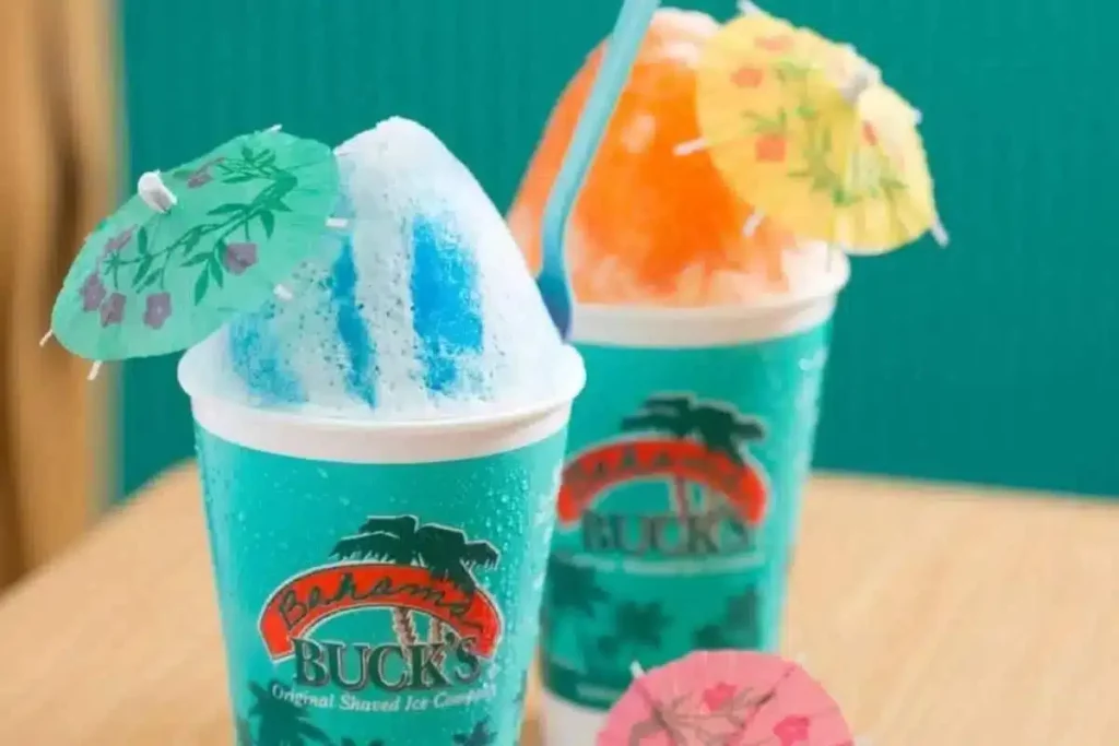 Bahama Bucks Menu