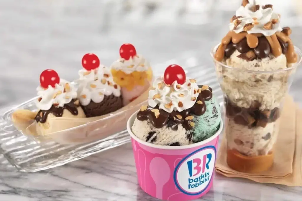 Baskin Robbins Menu Item