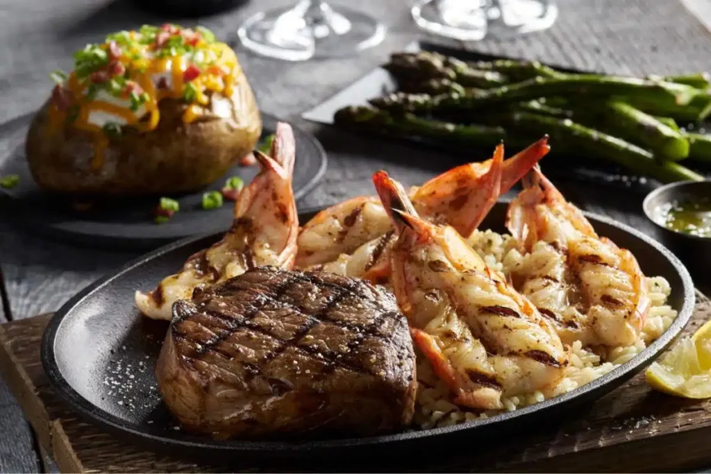 Black Angus Steakhouse Food