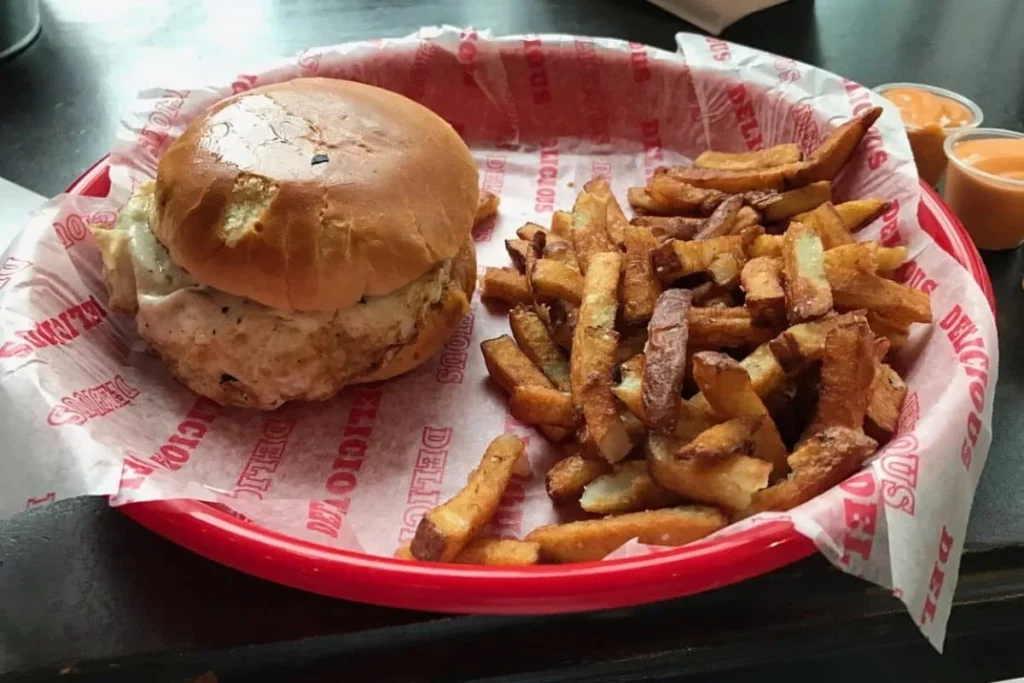 Burger Baron Menu Food