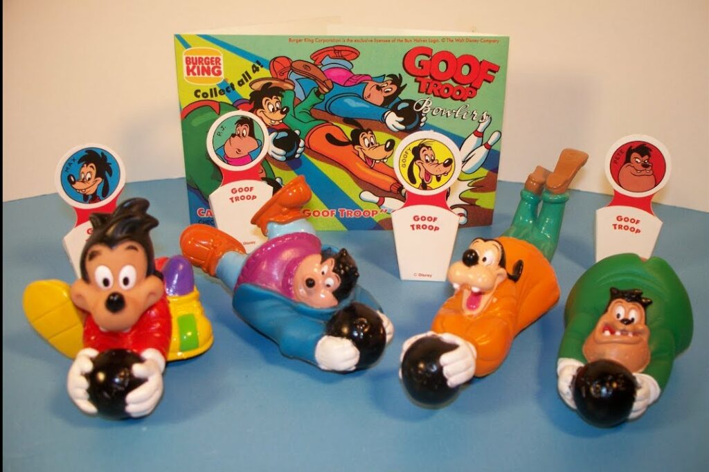 Burger King Kids meals famous toys
