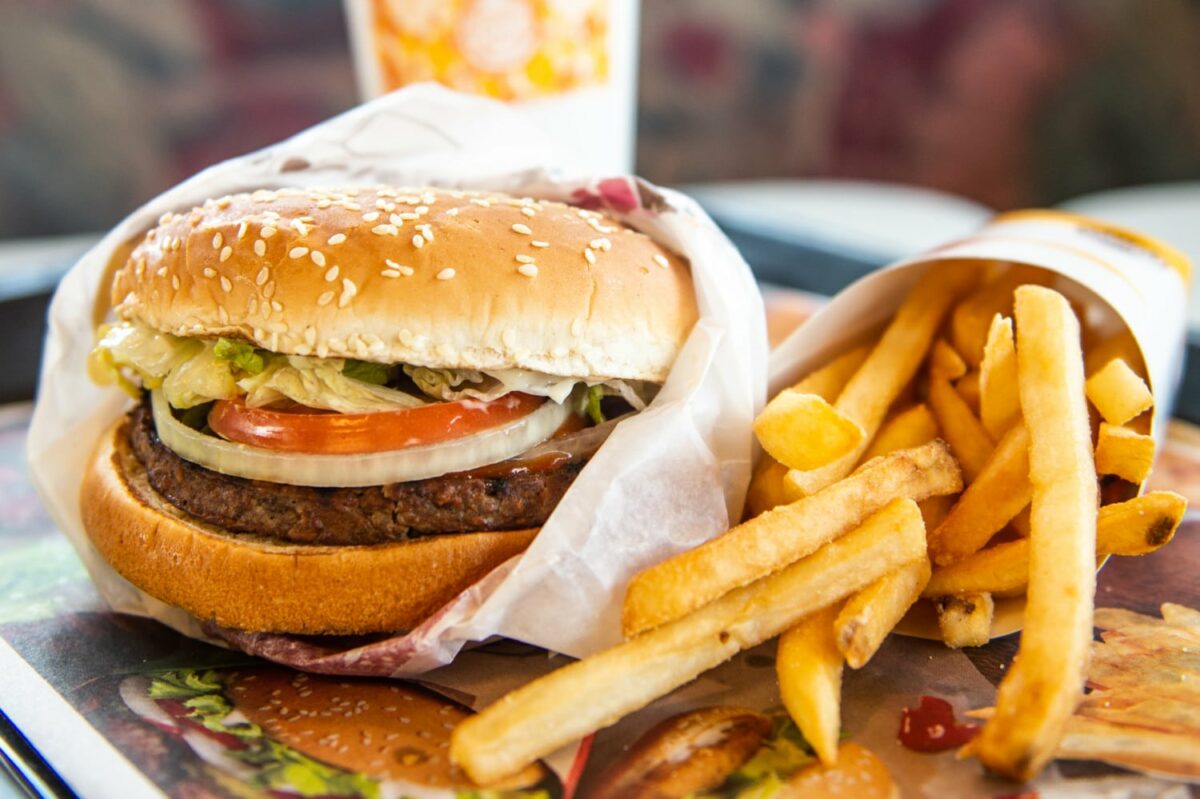 Burger King dairy free menu