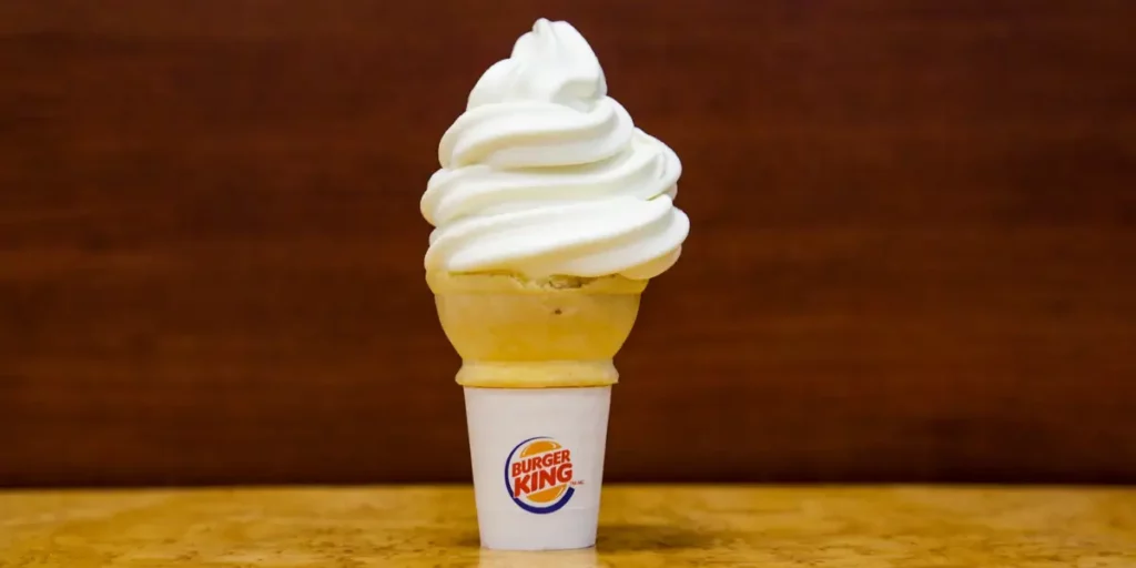 Burger King ice cream