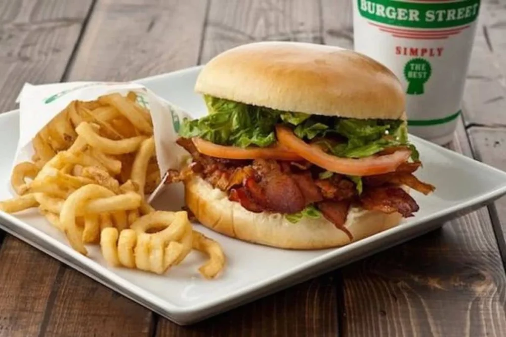 Burger Street Menu