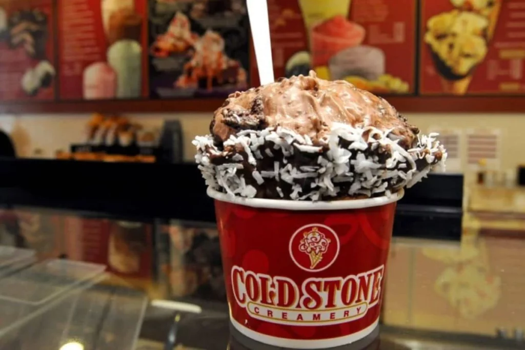 Cold Stone Creamery Menu