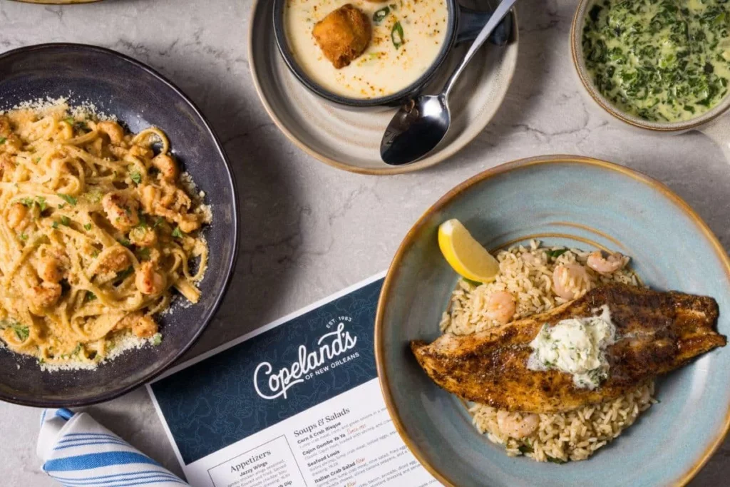 Copeland’s Of New Orleans Menu