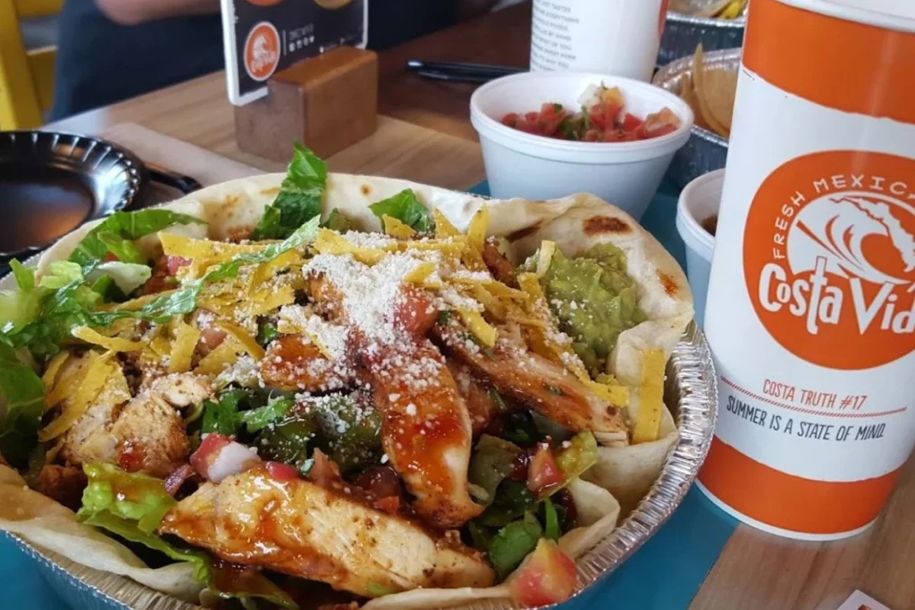 Costa Vida Menu