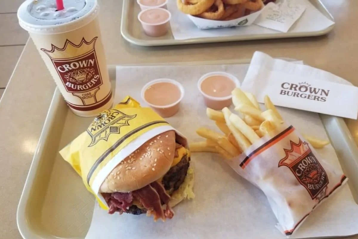 Crown Burgers Menu