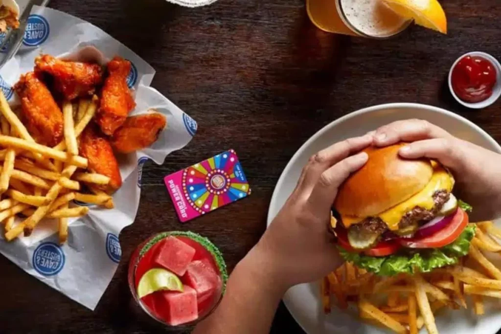 Dave & Buster’s Menu