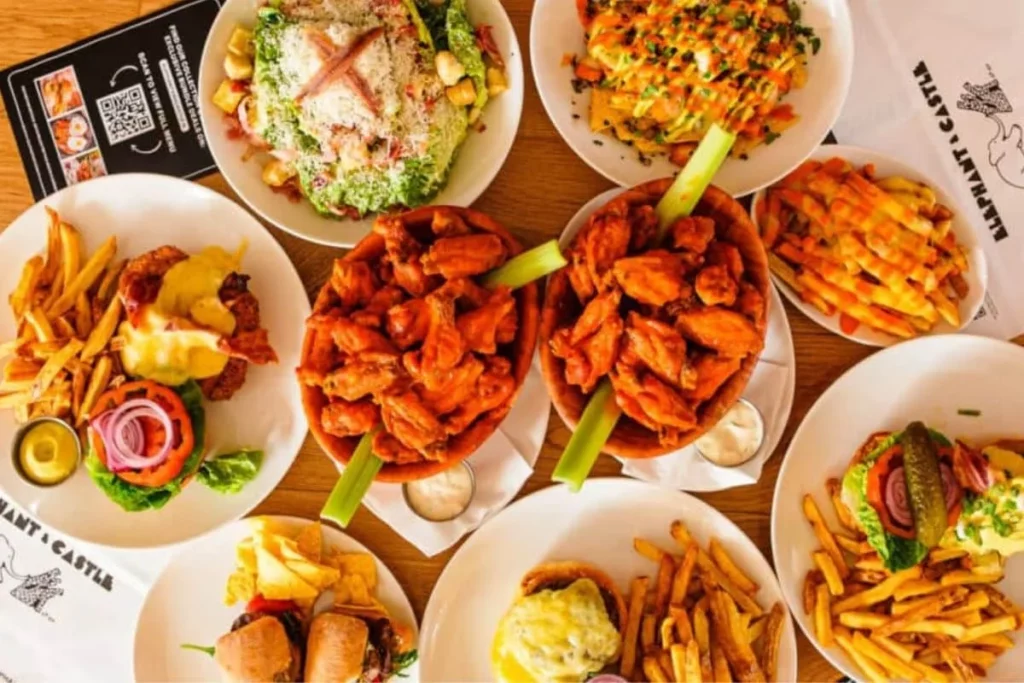 Elephant & Castle Menu