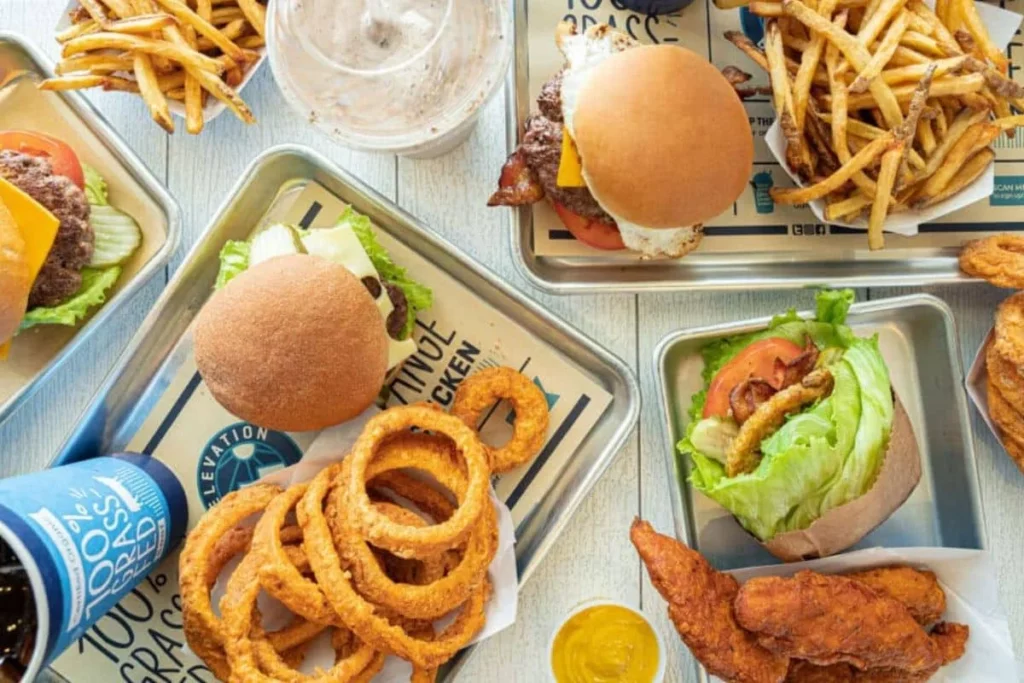 Elevation Burger Menu