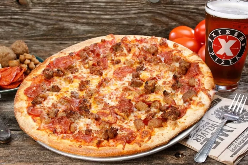 Extreme Pizza Menu
