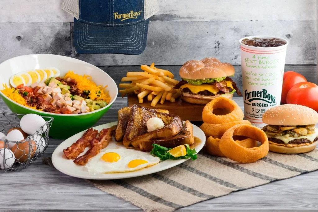 Farmer Boys Menu