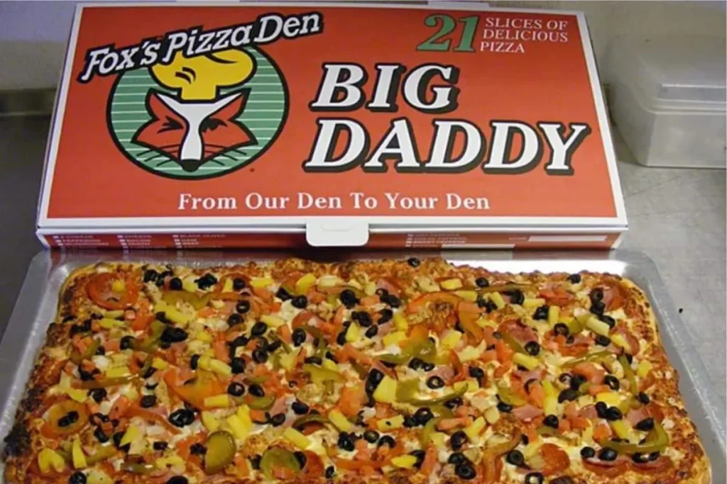 Fox's Den Pizza Menu Item
