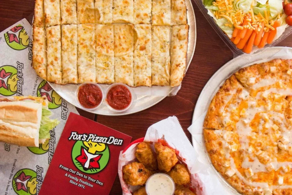 Fox's Pizza Den Food