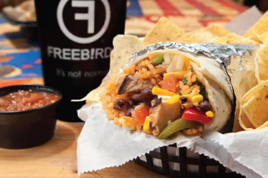 Freebirds World Burrito Menu