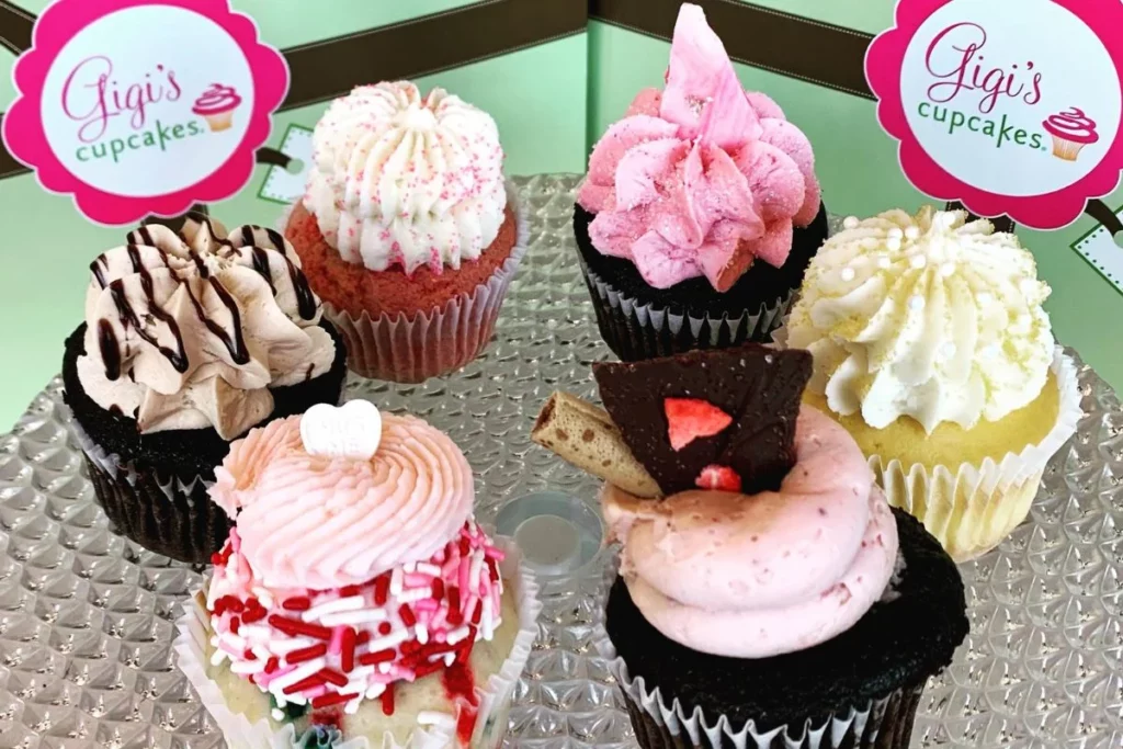 Gigi's Cupcakes Menu
