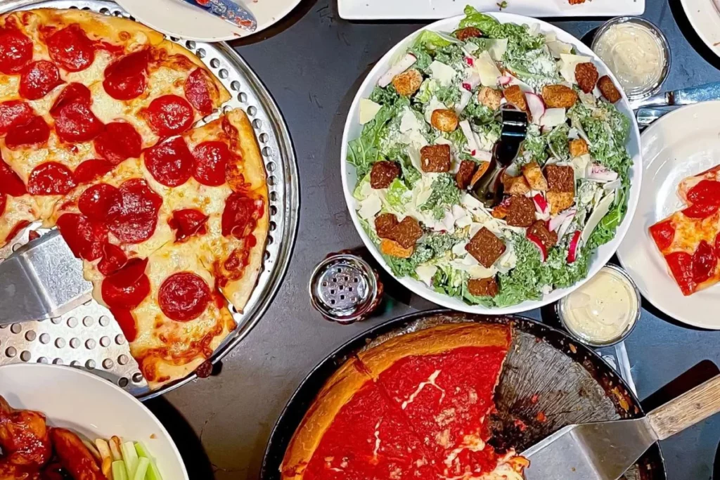 Gino’s East Food