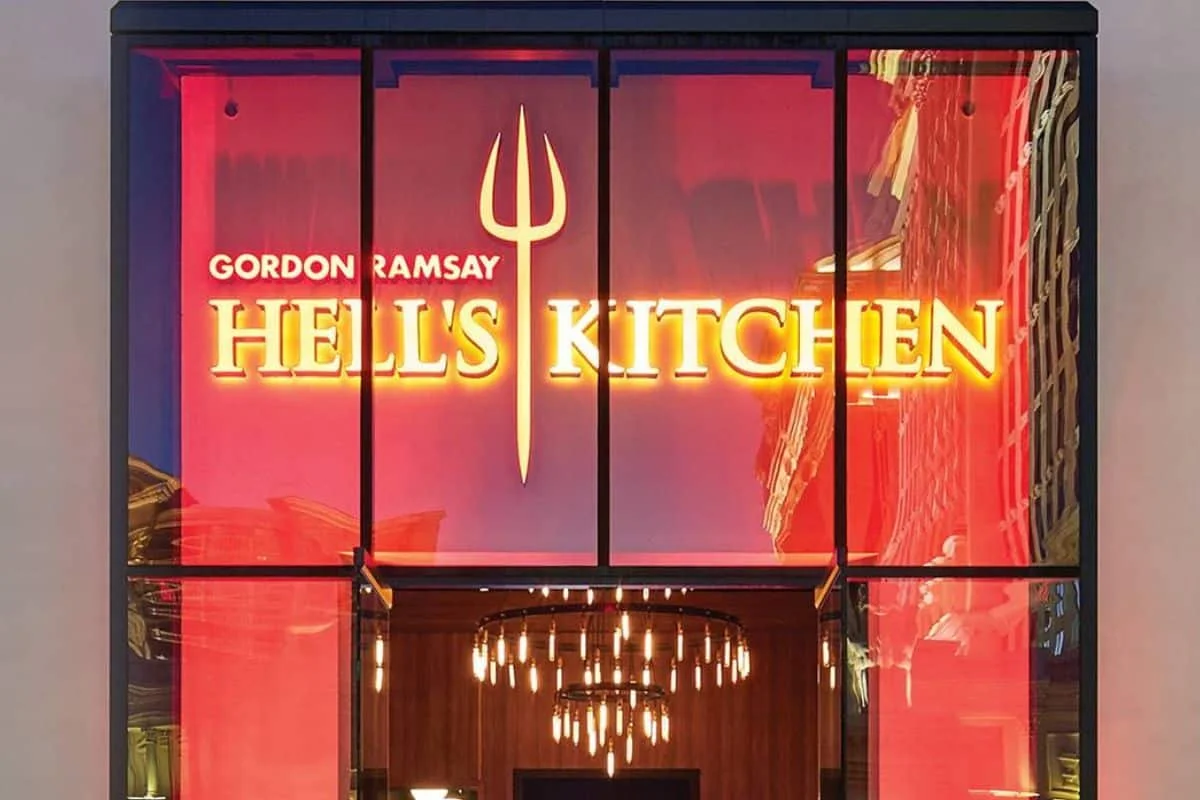 Gordon Ramsay Hell’s Kitchen Restaurant