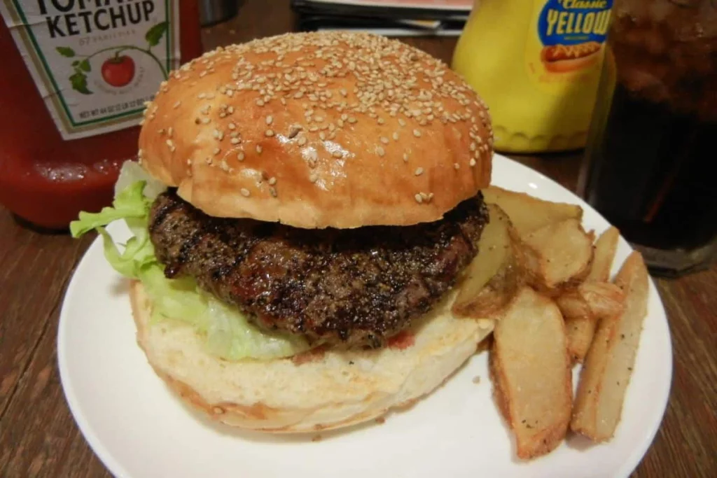 Hamburger Stand Menu Item
