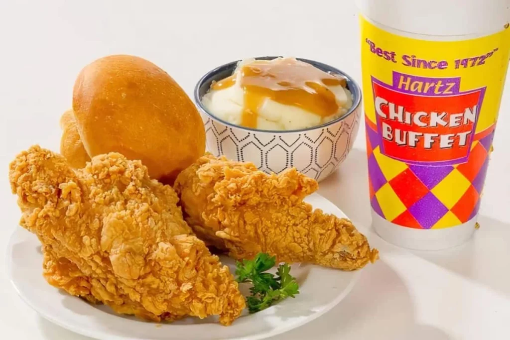Hartz Chicken Buffet Food