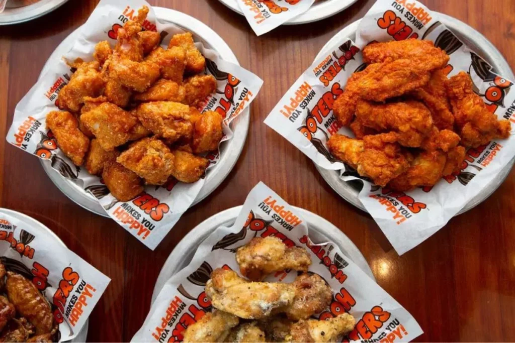 Hooters Menu