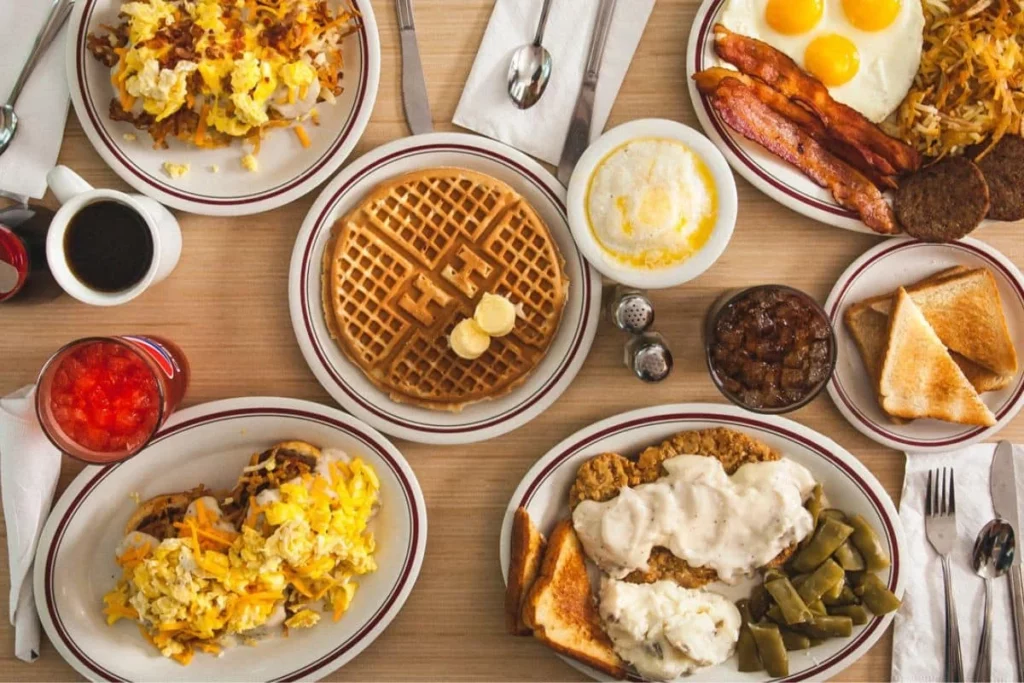 Huddle House Food