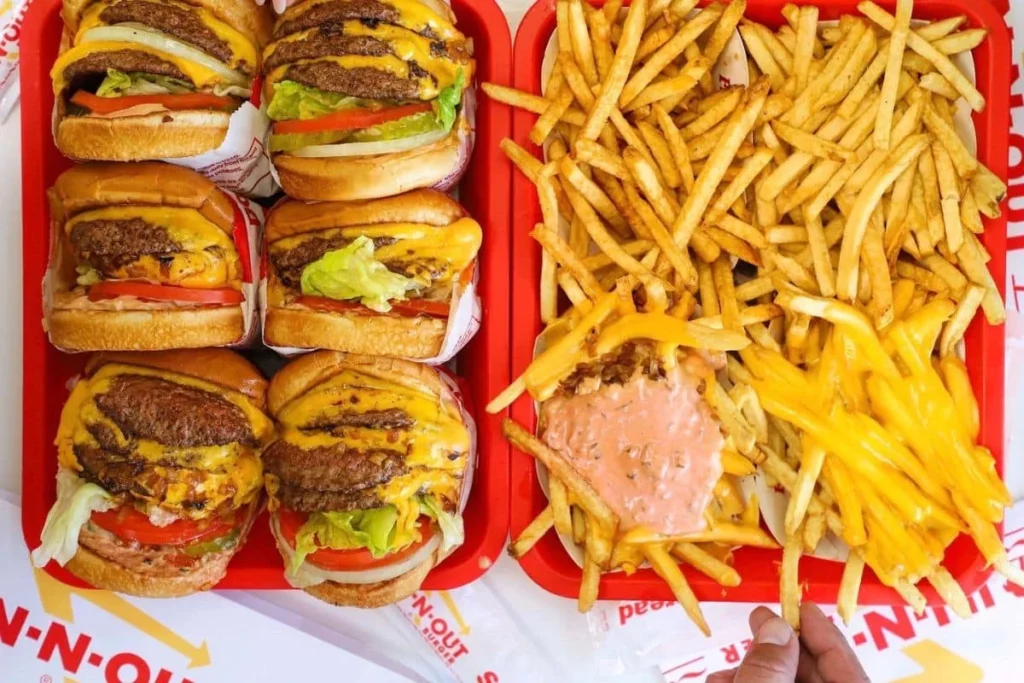 In-N-Out Burger Menu