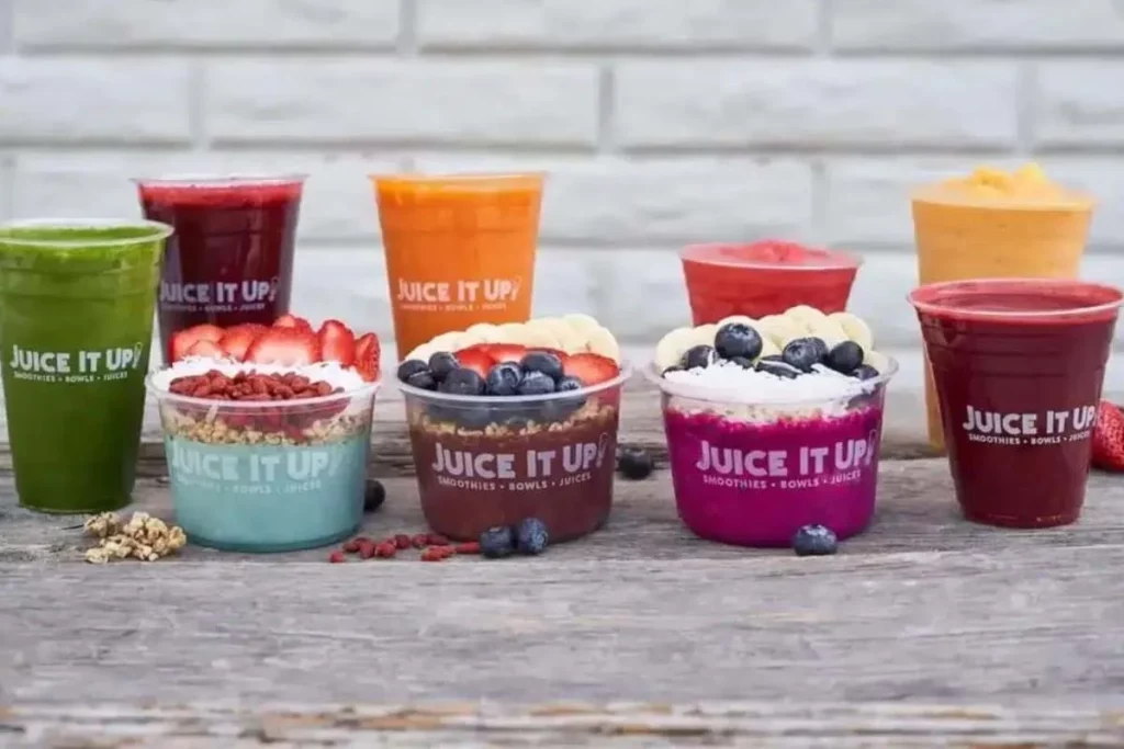 Juice It Up! Menu