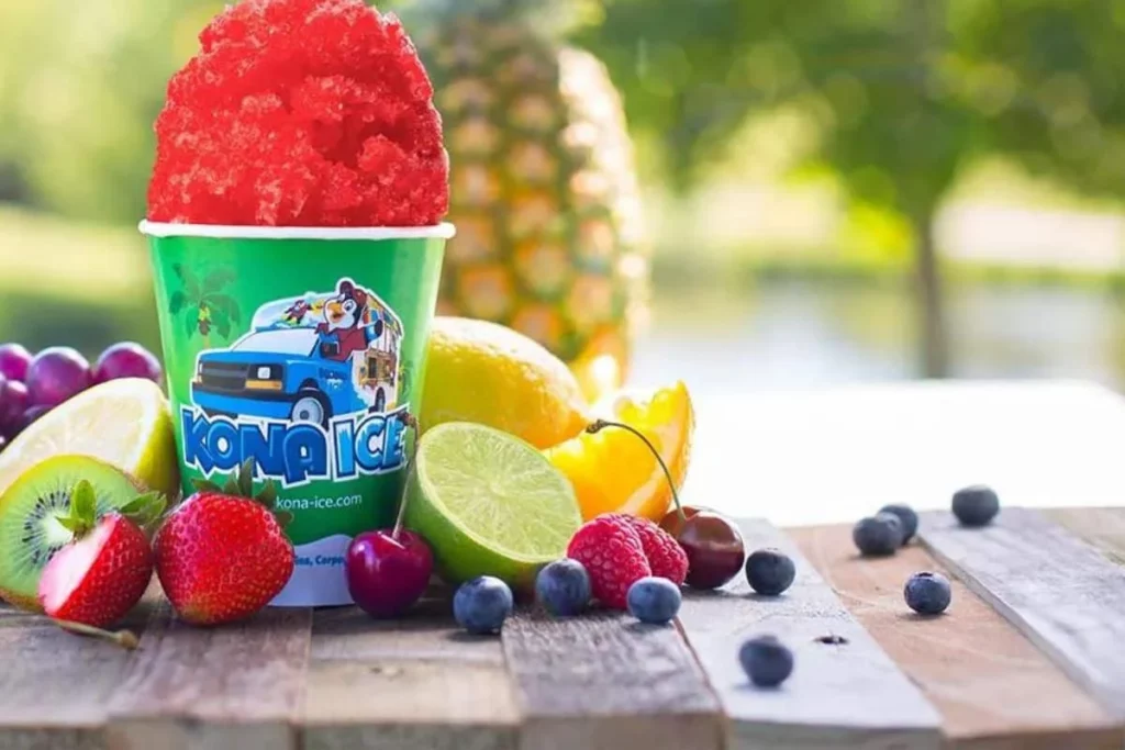 Kona Ice Menu