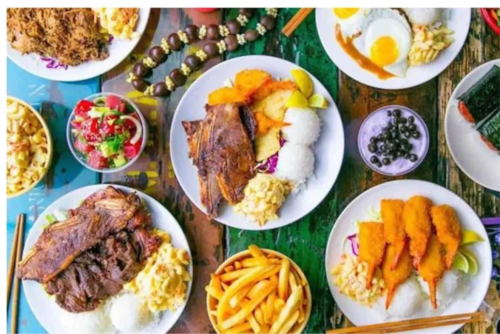 L&L Hawaiian Barbecue Food