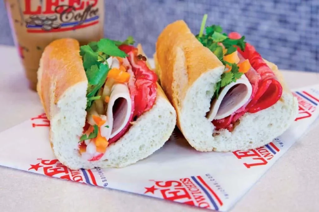 Lee’s Sandwiches Menu