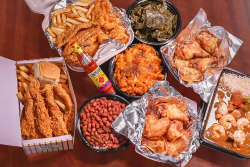 Louisiana Fried Chicken Food Items
