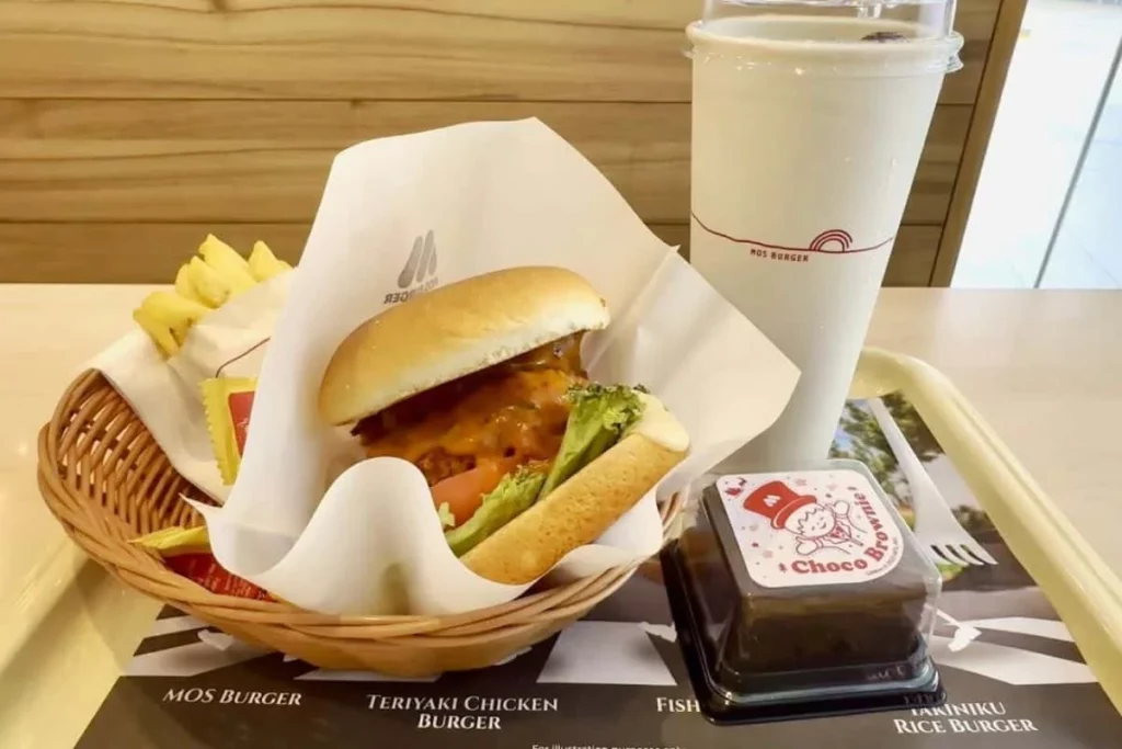 MOS Burger Menu