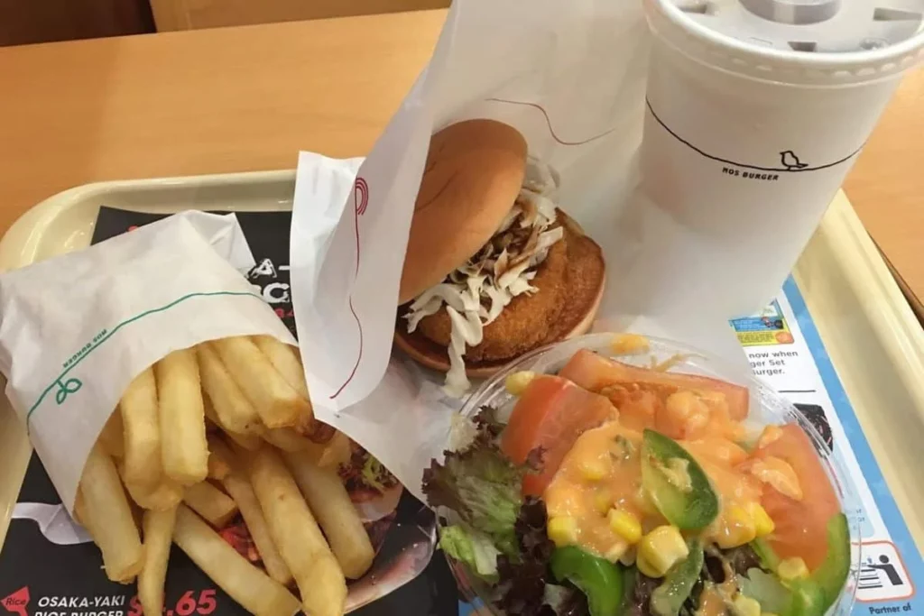MOS Burger Menu Item