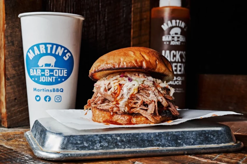 Martin’s BBQ Menu Item