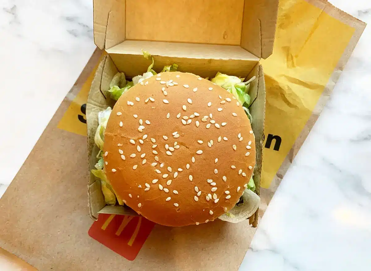 McDonald's Big Mac Bun Review