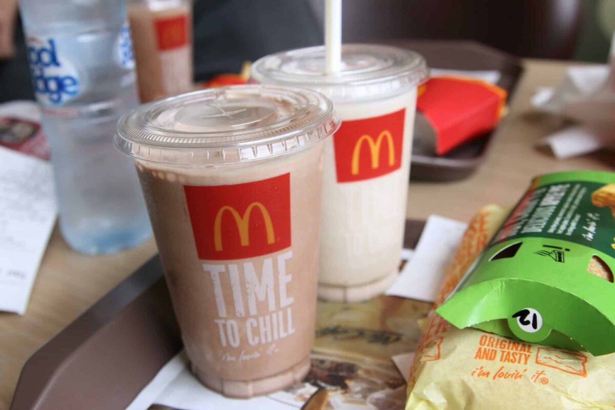 McDonald's Chocolate Milkshake