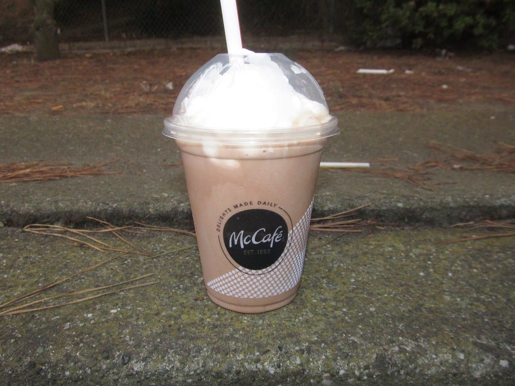 McDonald's Chocolate Milkshake
