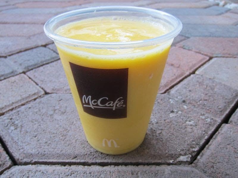 McDonald's Mango Pineapple Smoothie Review
