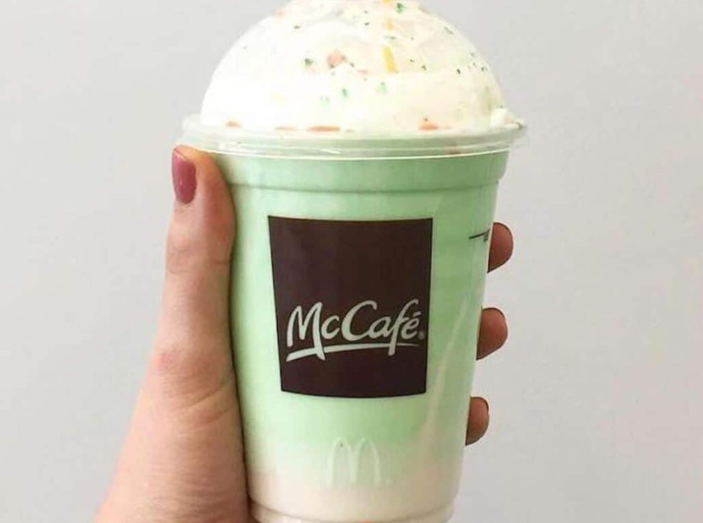 McDonald's McLeprechaun Shake