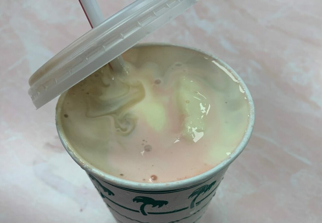McDonald's Neapolitan Shake
