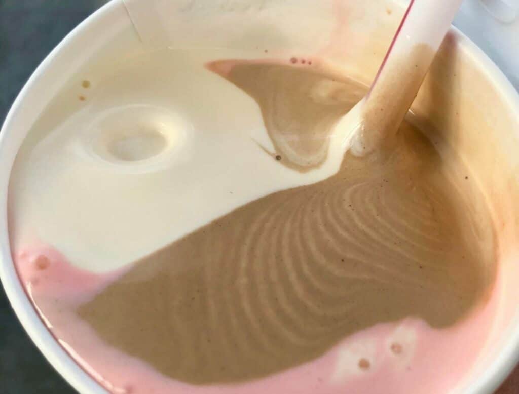 McDonald's Neapolitan Shake