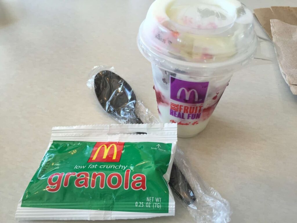 McDonald's Parfait