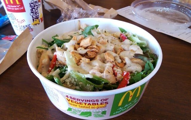 McDonald's Southwest Salad Review