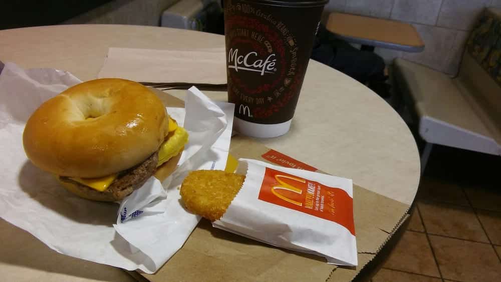 McDonald's Steak, Egg and Cheese Bagel