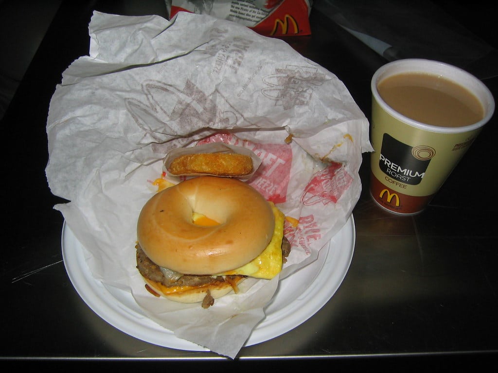 McDonald's Steak, Egg and Cheese Bagel