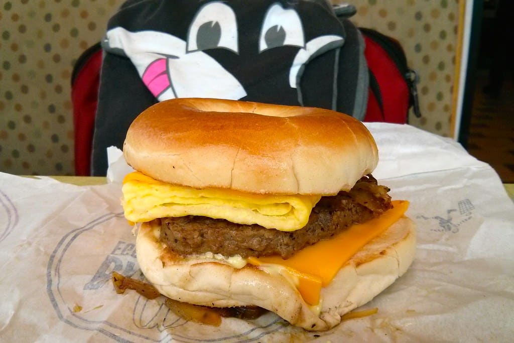 McDonald's Steak, Egg and Cheese Bagel