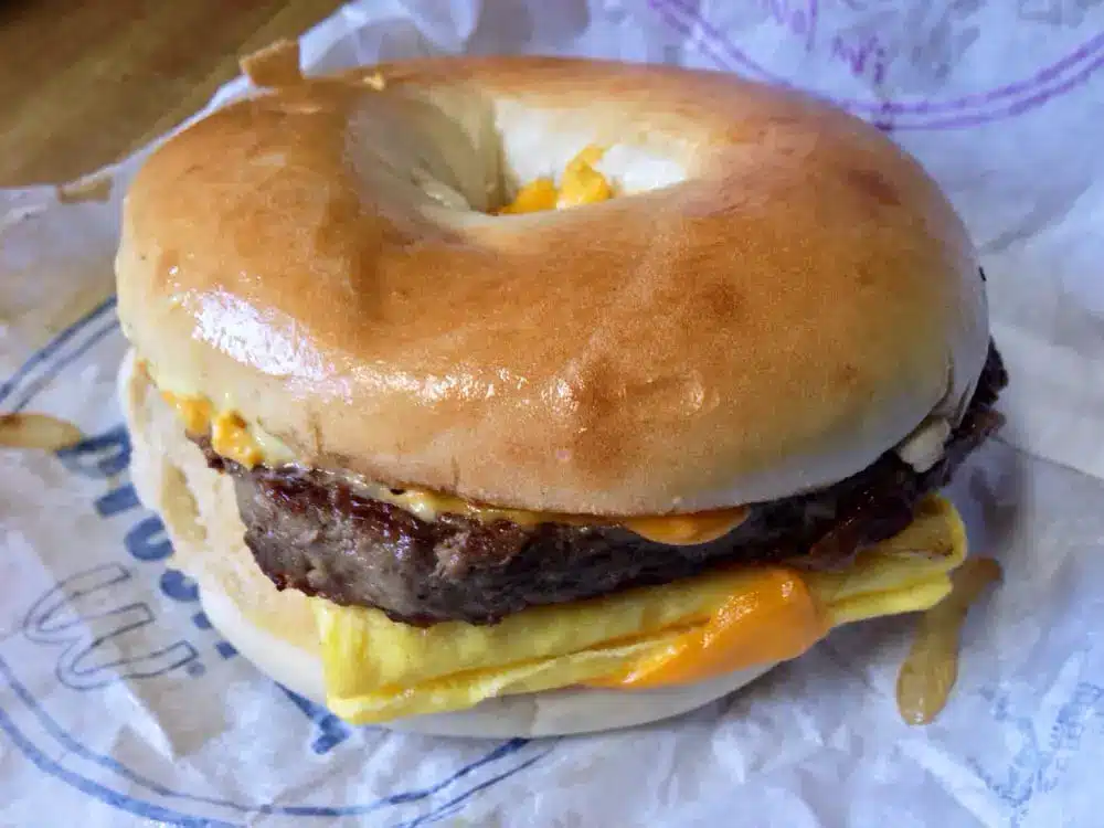 McDonald's Steak, Egg and Cheese Bagel